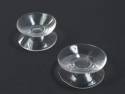 3cm Ventouse double - Transparent