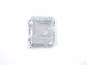 Sachet 10cm pour Mariage ou Baptème organza - Argent
