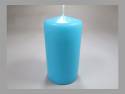 Bougie Cylindre - Turquoise 10x6cm