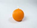 Bougie Boule - Mandarine Ø6cm