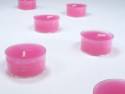 18 Bougie chauffe-plat - Rose