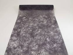 Chemin de table Romance - Noir