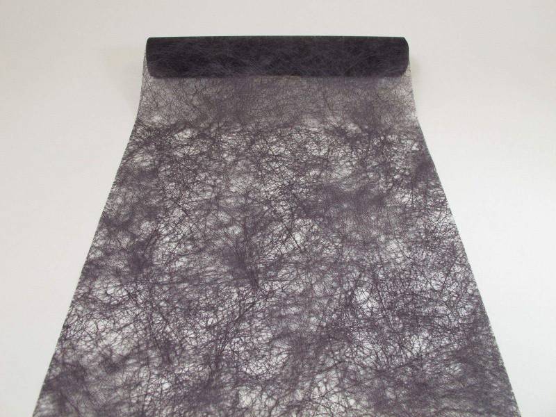 Chemin de table Romance - Noir