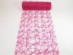 Chemin de table Sizoweb - Fuchsia 25m