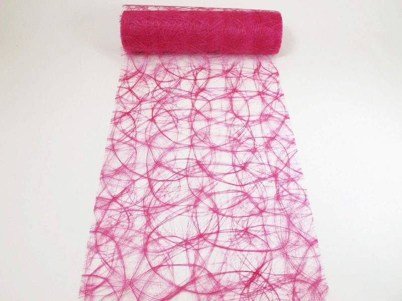 Chemin de table Sizoweb - Fuchsia 25m