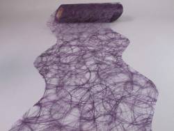 Chemin de table Sizoweb Vague - prune