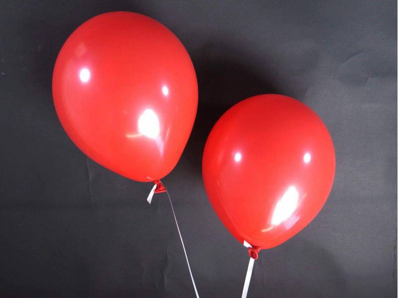 50 ballons Fête et Mariage Rouge Ø27cm