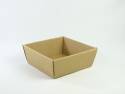 Corbeille carton - Havane 21x21x9cm