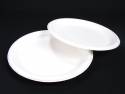 Assiette compostable canne à sucre Ø23cm