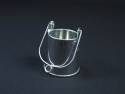Petit pot en métal avec anse Ø4*5cm