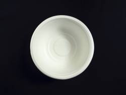 BOL CANNE A SUCRE 500ml Ø15,5*5,4cm /50 BLANC