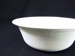 BOL CANNE A SUCRE 500ml Ø15,5*5,4cm /50 BLANC