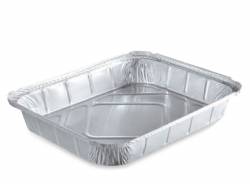 Plat / barquette gastronome aluminium 2400ml x50