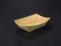 Barquette carton rectangulaire 300ml 100x64mm x250 brun