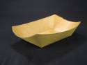 Barquette carton rectangulaire 690ml 140x85mm x250 brun