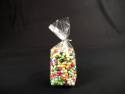 Pochette 11,5x21cm plastique pp transparent fond écorné