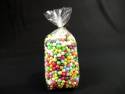 Pochette 14,5x25,5cm plastique pp transparent fond écorné