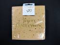 Serviette ouate 25*25 /20 Joyeux Anniversaire kraft